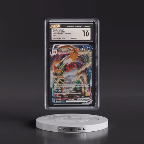 2022 Brilliant Stars #029/172 Kingler VMAX - Holo (CGC 10 GEM MINT)