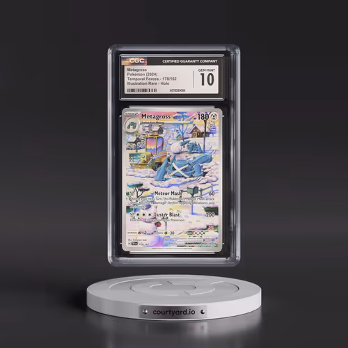 2023 Temporal Forces - TEF EN #178/162 Metagross - Illustration Rare Holo (CGC 10 GEM MINT)