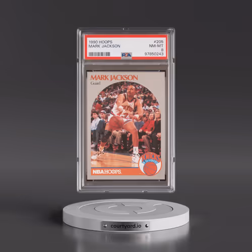 1990 Hoops #205 Mark Jackson (PSA 8 NM-MT)