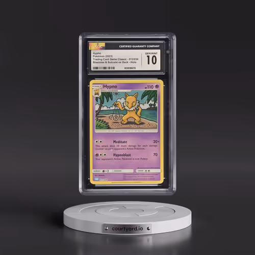 2023 Trading Card Game Classic - CLV, CLC, CLB #012/034 Hypno - Blastoise & Suicune ex Deck - CL