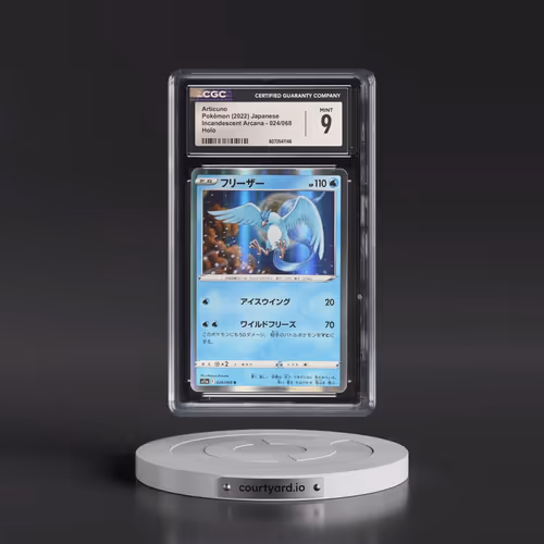 2022 Incandescent Arcana #024/068 Articuno - Holo (CGC 9 MINT)