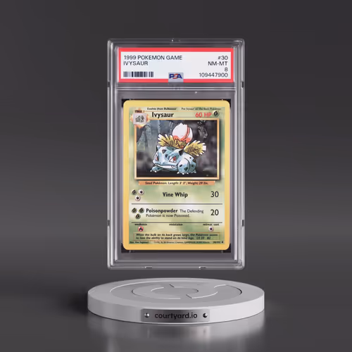 1999 Pokémon Game #30 Ivysaur (PSA 8 NM-MT)