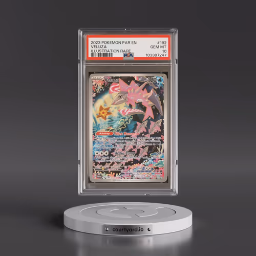 2023 Pokémon Par EN-Paradox Rift #192 Veluza - Illustration Rare (PSA 10 GEM MINT)