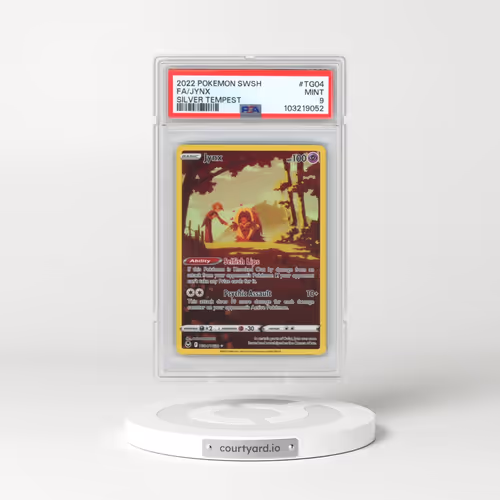 2022 Pokémon Sword & Shield Silver Tempest #TG04 Jynx - Full Art (PSA 9 MINT)
