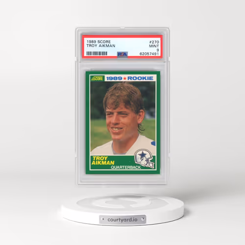 1989 Score #270 Troy Aikman (PSA 9 MINT)