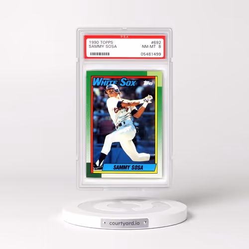 1990 Topps #692 Sammy Sosa (PSA 8 NM-MT)