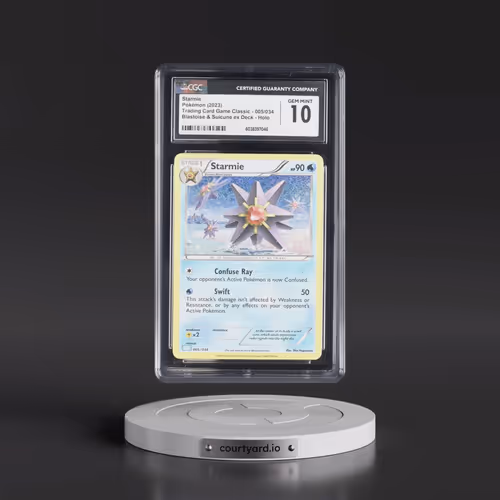 2023 Trading Card Game Classic - CLV, CLC, CLB #005/034 Starmie - Blastoise & Suicune ex Deck - CLB
