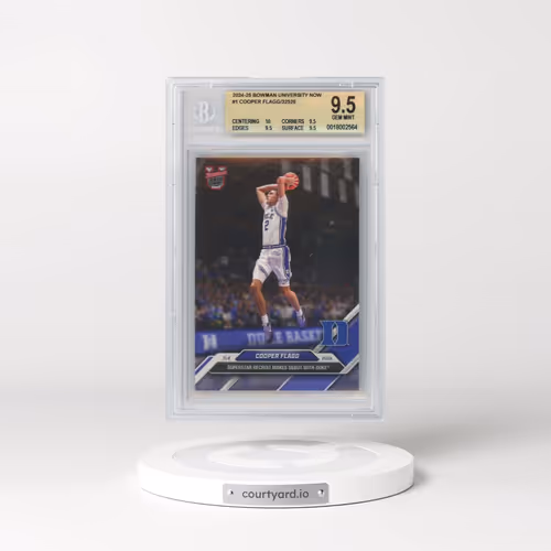 2024 Bowman U Now #1 Cooper Flagg (BGS 9.5 GEM MINT)