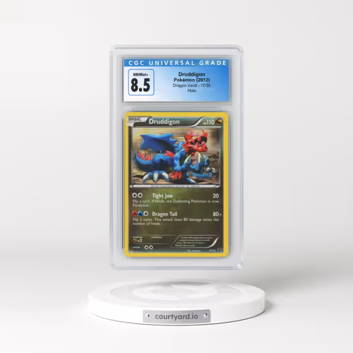 2012 Dragon Vault #17/20 Druddigon - Holo (CGC 8.5 NM-MT+)