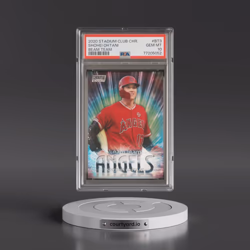 2020 Stadium Club Chrome Beam Team #BT3 Shohei Ohtani (PSA 10 GEM MINT)