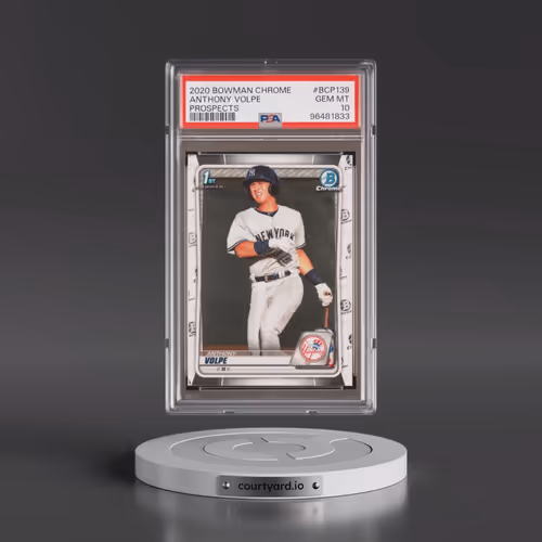 2020 Bowman Chrome Prospects #BCP139 Anthony Volpe (PSA 10 GEM MINT)