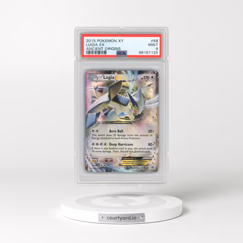 2015 Pokémon XY Ancient Origins #68 Lugia EX - Holo (PSA 9 MINT)