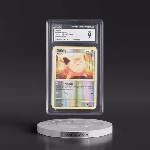 2011 Call of Legends #54/95 Clefairy - Reverse Holo (CGC 9 MINT)