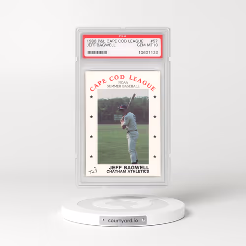 1988 P&L Cape Cod League #57 Jeff Bagwell (PSA 10 GEM MINT)