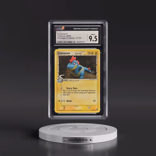 2006 EX Dragon Frontiers #27/101 Croconaw δ (CGC 9.5 MINT+)