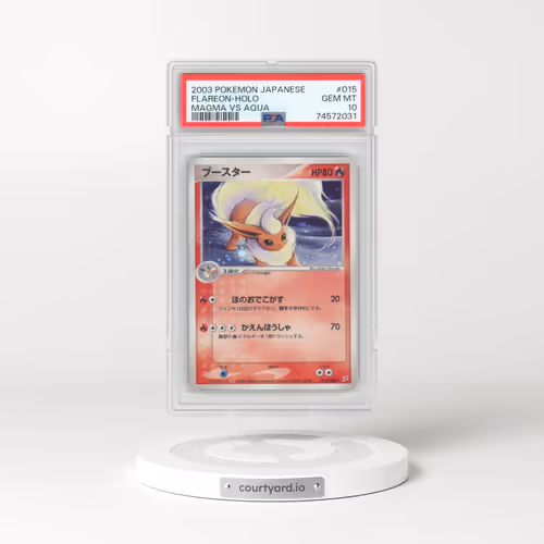 2003 Pokémon Magma VS Aqua #015 Flareon - Holo (PSA 10 GEM MINT)