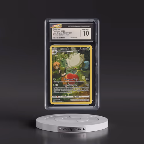 2022 Lost Origin #TG02/TG30 Roserade - Trainer Gallery Holo (CGC 10 GEM MINT)