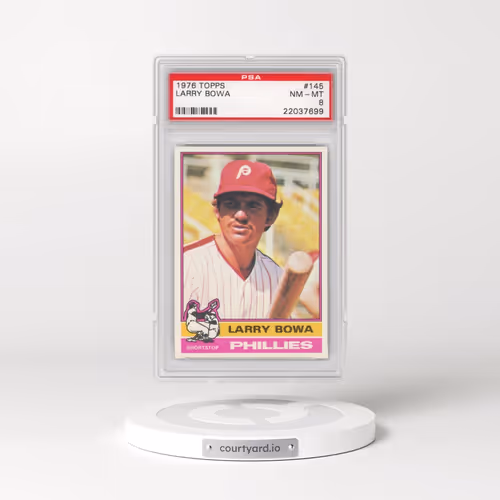 1976 Topps #145 Larry Bowa (PSA 8 NM-MT)