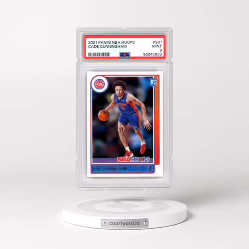 2021 Panini NBA Hoops #201 Cade Cunningham (PSA 9 MINT)