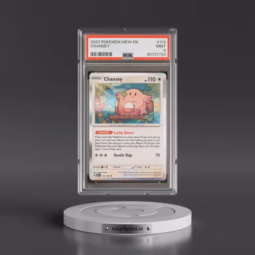 2023 Pokémon Mew EN-151 #113 Chansey (PSA 9 MINT)
