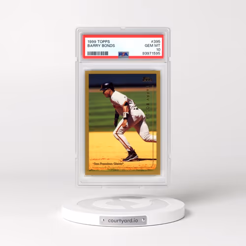 1999 Topps #395 Barry Bonds (PSA 10 GEM MINT)