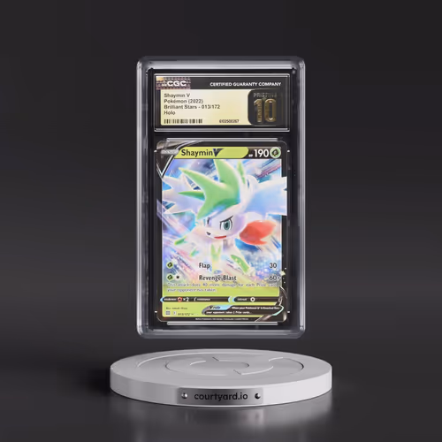 2022 Brilliant Stars #013/172 Shaymin V - Holo (CGC 10 PRISTINE)