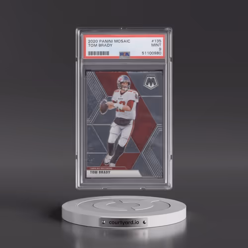 2020 Panini Mosaic #135 Tom Brady (PSA 9 MINT)