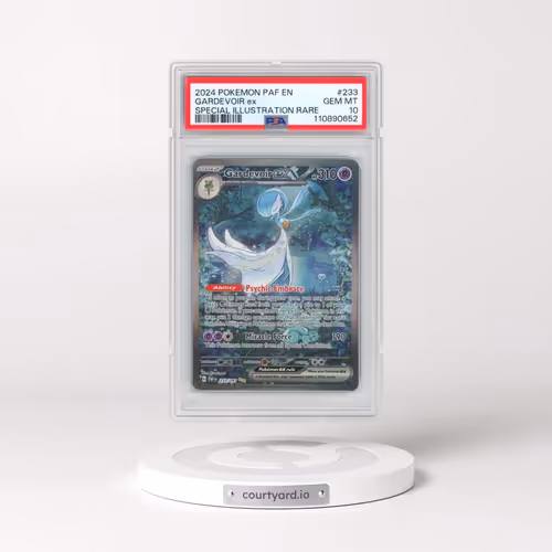 2024 Pokémon Paf EN-Paldean Fates #233 Gardevoir EX - Holo Special Illustration Rare (PSA 10 GEM MIN