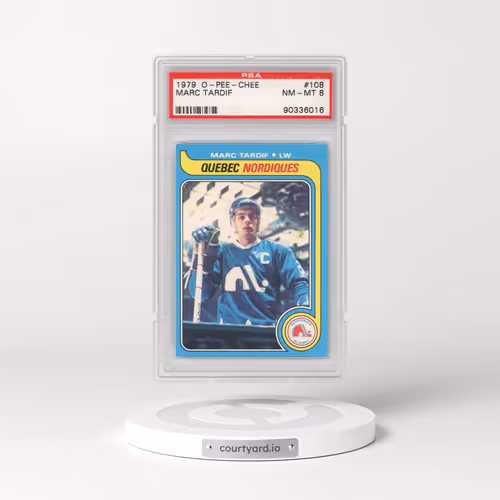 1979 O-Pee-Chee #108 Marc Tardif (PSA 8 NM-MT)