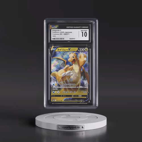 2022 Pokémon GO #049/071 Dragonite V - Holo (CGC 10 GEM MINT)