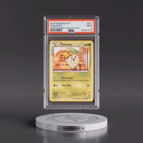 2016 Pokémon XY Generations Radiant Collection #RC1 Chikorita (PSA 9 MINT)