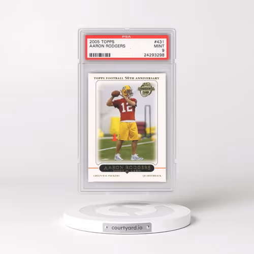 2005 Topps #431 Aaron Rodgers (PSA 9 MINT)