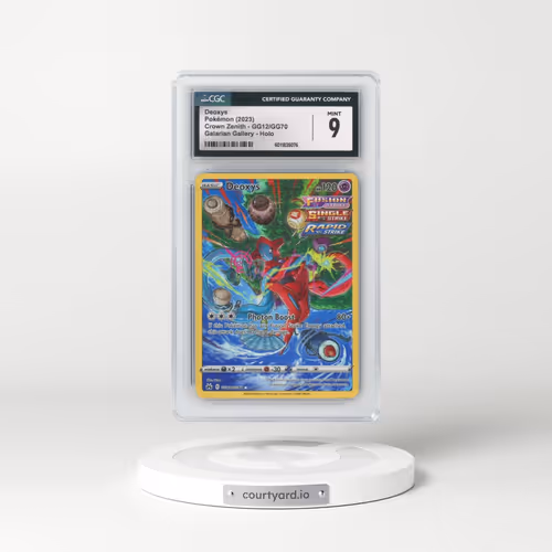2022 Crown Zenith #GG12/GG70 Deoxys (CGC 9 MINT)