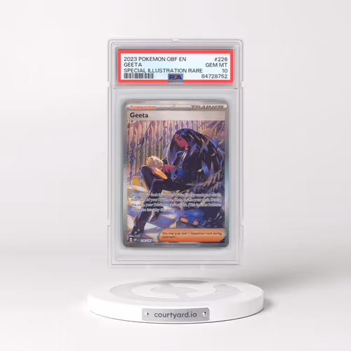 2023 Pokémon Obf EN-Obsidian Flames #226 Geeta - Special Illustration Rare (PSA 10 GEM MINT)