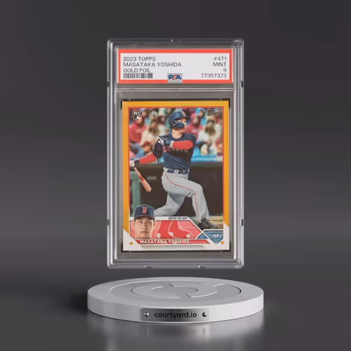 2023 Topps #471 Masataka Yoshida - Gold Foil (PSA 9 MINT)