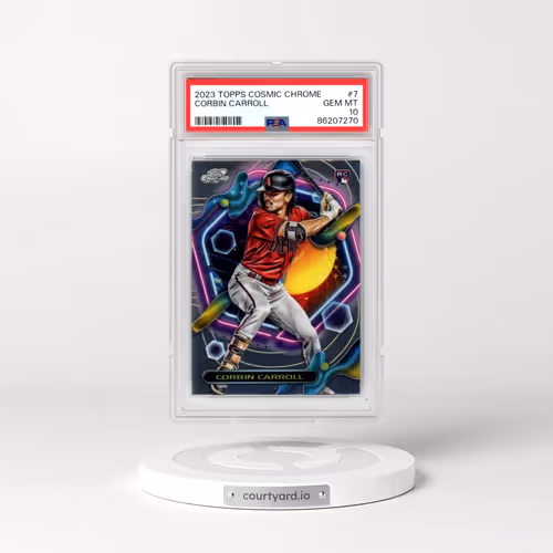 2023 Topps Cosmic Chrome #7 Corbin Carroll (PSA 10 GEM MINT)