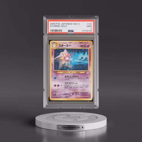 2000 Pokémon Neo 3 #121 Starmie - Holo (PSA 9 MINT)