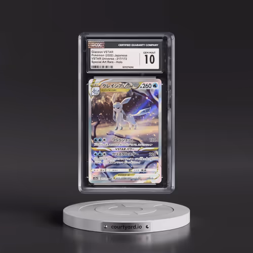 2022 VSTAR Universe #217/172 Glaceon VSTAR - Special Art Rare Holo (CGC 10 GEM MINT)