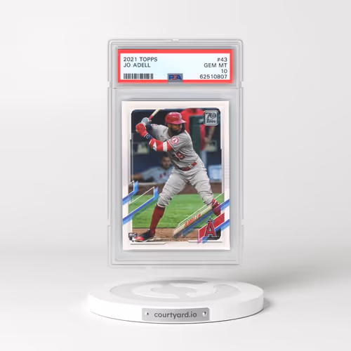 2021 Topps #43 Jo Adell (PSA 10 GEM MINT)