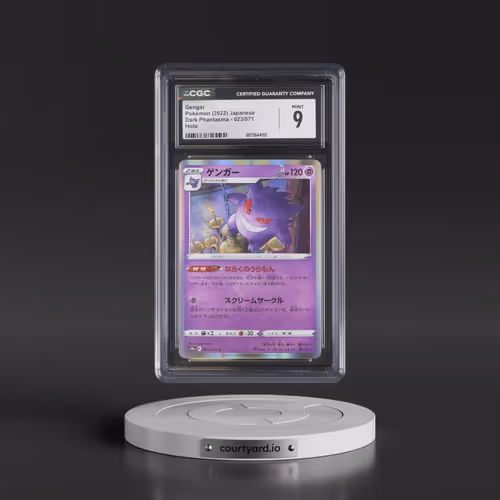 2021 Dark Phantasma #023/071 Gengar - Holo (CGC 9 MINT)