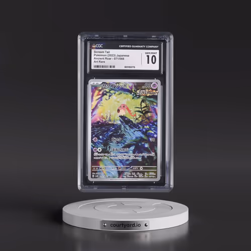 2023 Pokémon Sv4k-Ancient Roar #071 Scream Tail - Art Rare (CGC 10 GEM MINT)