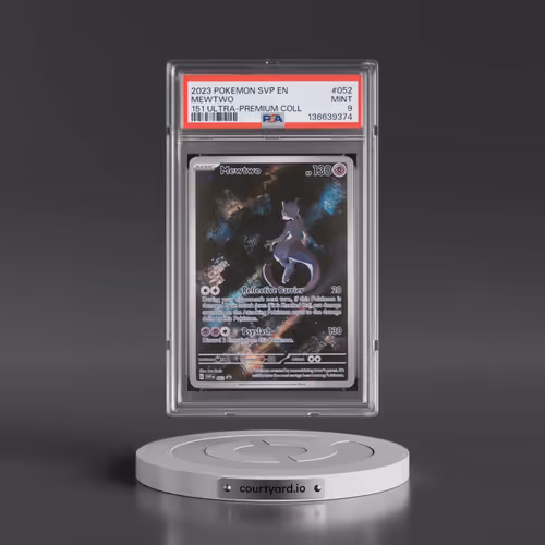 2023 Pokémon Svp EN-SV Black Star Promo #052 Mewtwo - 151 Ultra-Premium Collection (PSA 9 MINT)