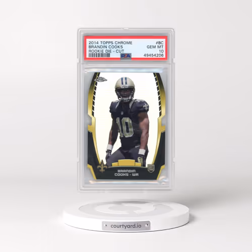 2014 Topps Chrome Rookie Die-Cut #BC Brandin Cooks (PSA 10 GEM MINT)