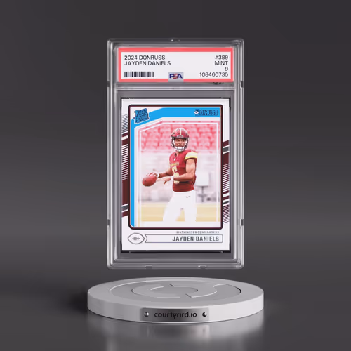 2024 Panini Donruss #389 Jayden Daniels (PSA 9 MINT)