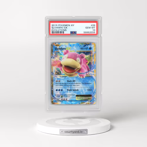2016 Pokémon XY Evolutions #26 Slowbro EX - Holo (PSA 10 GEM MINT)