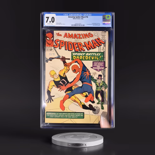 Amazing Spider-Man #16 CGC 7.0 Off-white Pages (Marvel Comics, 9/64) - Universal