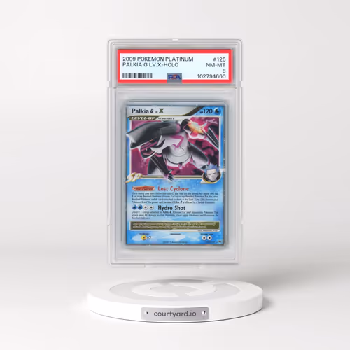 2009 Pokémon Platinum #125 Palkia G LV.X - Holo (PSA 8 NM-MT)