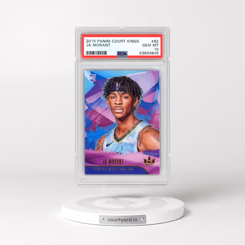 2019 Panini Court Kings #82 Ja Morant (PSA 10 GEM MINT)