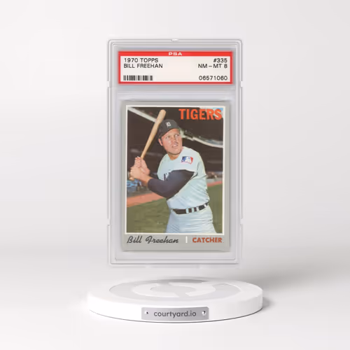 1970 Topps #335 Bill Freehan (PSA 8 NM-MT)