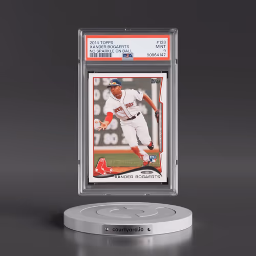 2014 Topps #133 Xander Bogaerts - No Sparkle on Ball (PSA 9 MINT)